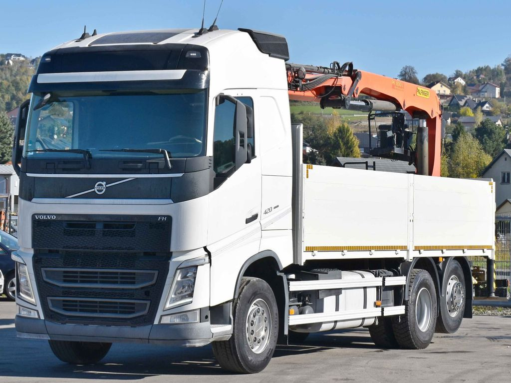 Volvo FH 420 Pritsche 6,60m * PK 18001 L* TOPZUSTAND Volvo FH 420 Pritsche 6,60m * PK 18001 L* TOPZUSTAND - Lastbil med kran, Lastbil med lad: billede 4 Volvo FH 420 Pritsche 6,60m * PK 18001 L* TOPZUSTAND Volvo FH 420 Pritsche 6,60m * PK 18001 L* TOPZUSTAND - Lastbil med kran, Lastbil med lad: billede 4