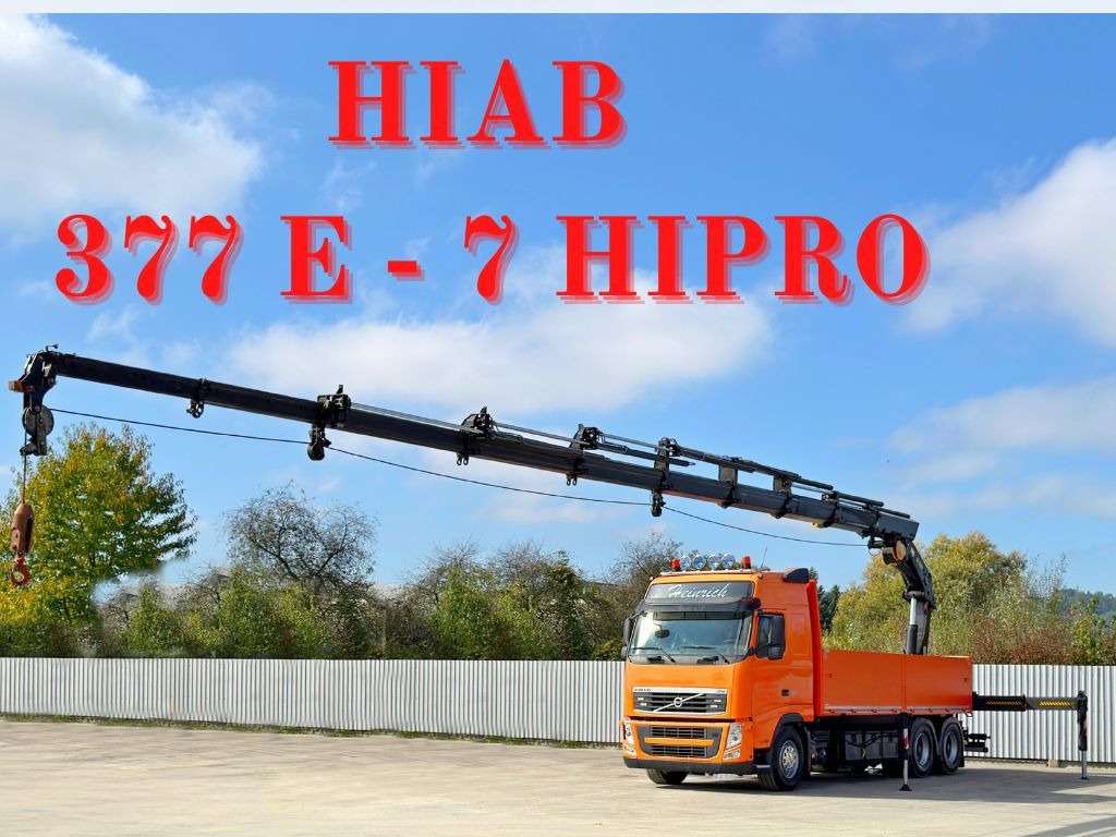Volvo FH 460 * HIAB 377 E - 7 HIPRO + FUNK * 6x4 - Lastbil med kran: billede 1 Volvo FH 460 * HIAB 377 E - 7 HIPRO + FUNK * 6x4 - Lastbil med kran: billede 1