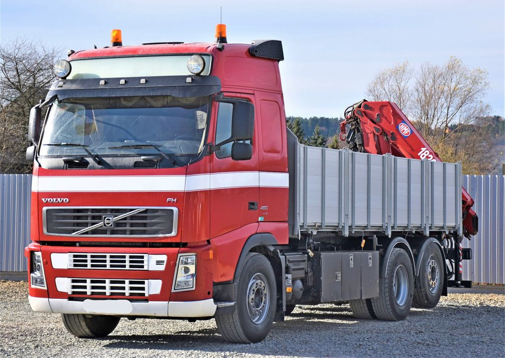 Volvo FH 480 Kipper 6,20m + HMF 1823 K3 + FUNK - Lastbil med kran, Tipvogn lastbil: billede 4 Volvo FH 480 Kipper 6,20m + HMF 1823 K3 + FUNK - Lastbil med kran, Tipvogn lastbil: billede 4