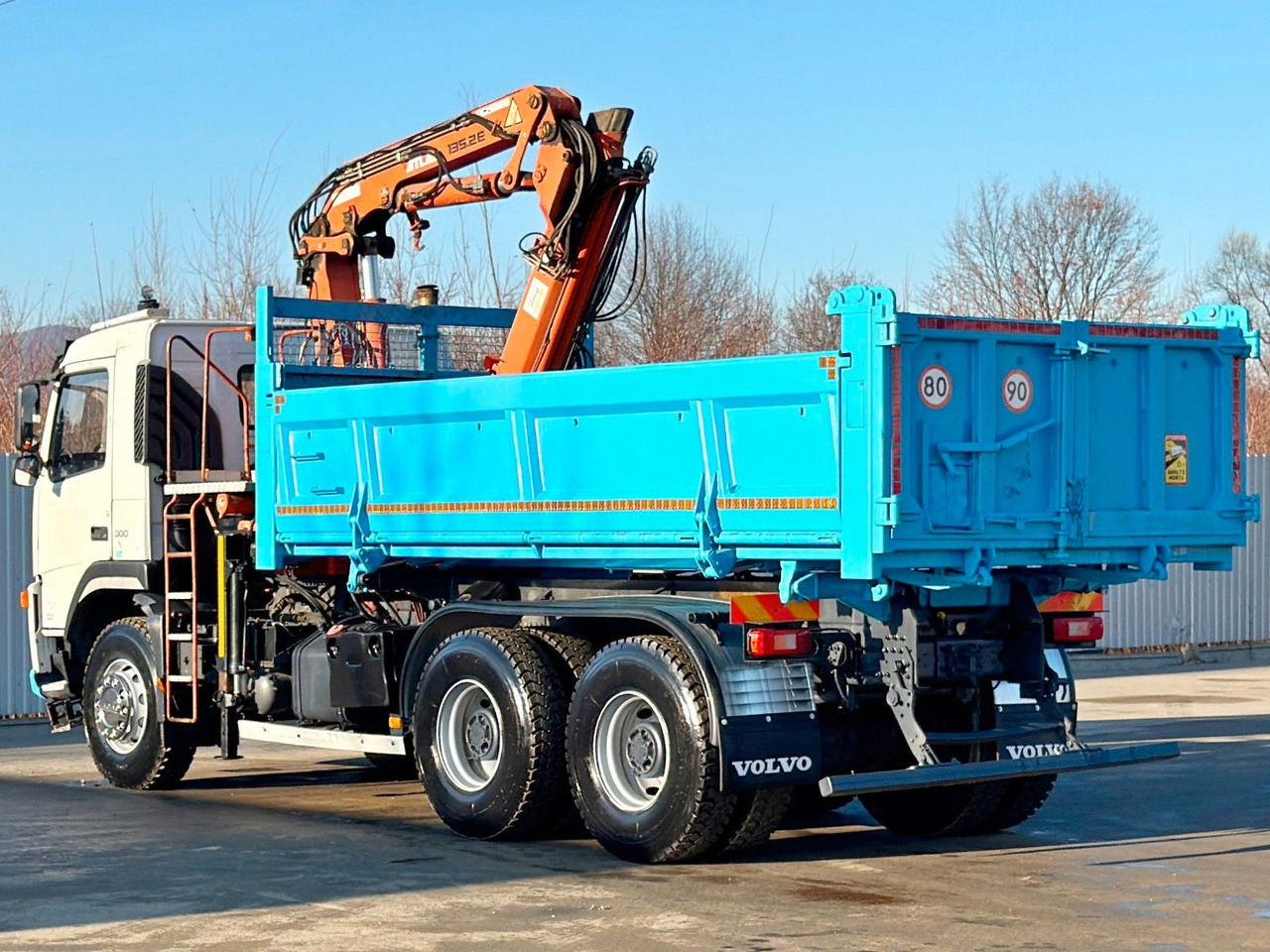 Volvo FM 380 Kipper 5,10 m * ATLAS TEREX 135.2ME-A2 - Tipvogn lastbil, Lastbil med kran: billede 4 Volvo FM 380 Kipper 5,10 m * ATLAS TEREX 135.2ME-A2 - Tipvogn lastbil, Lastbil med kran: billede 4