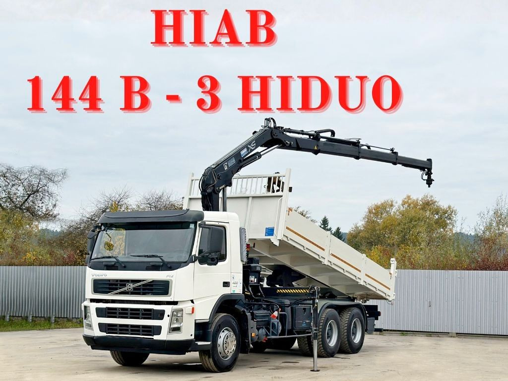 Volvo FM 400 Kipper 6,20m * HIAB 144 B-3 HIDUO* 6x4 - Tipvogn lastbil: billede 1 Volvo FM 400 Kipper 6,20m * HIAB 144 B-3 HIDUO* 6x4 - Tipvogn lastbil: billede 1