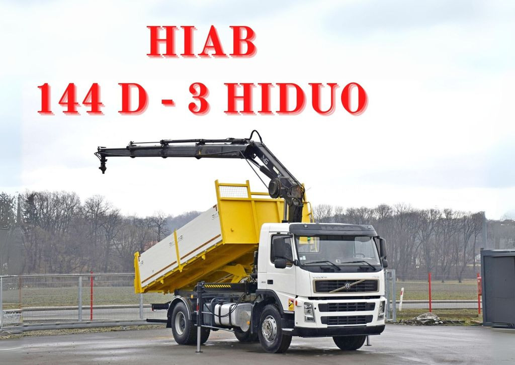 Volvo FM 9 300 Kipper 5,00m *KRAN + FUNK * TOP - Lastbil med kran, Tipvogn lastbil: billede 1 Volvo FM 9 300 Kipper 5,00m *KRAN + FUNK * TOP - Lastbil med kran, Tipvogn lastbil: billede 1