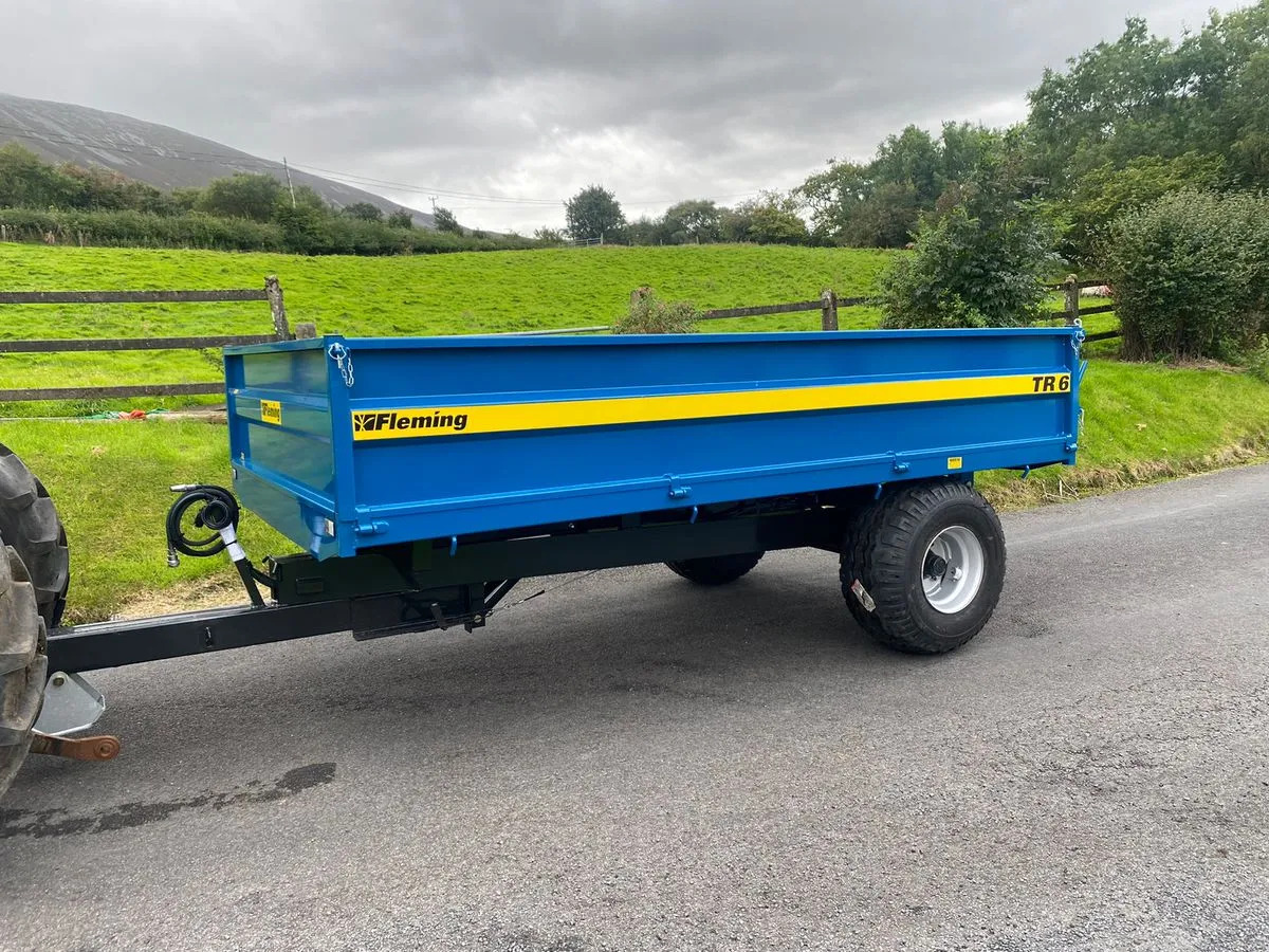 New Fleming 12X7 Tipping Trailer - Tipvogn påhængsvogn: billede 2 New Fleming 12X7 Tipping Trailer - Tipvogn påhængsvogn: billede 2