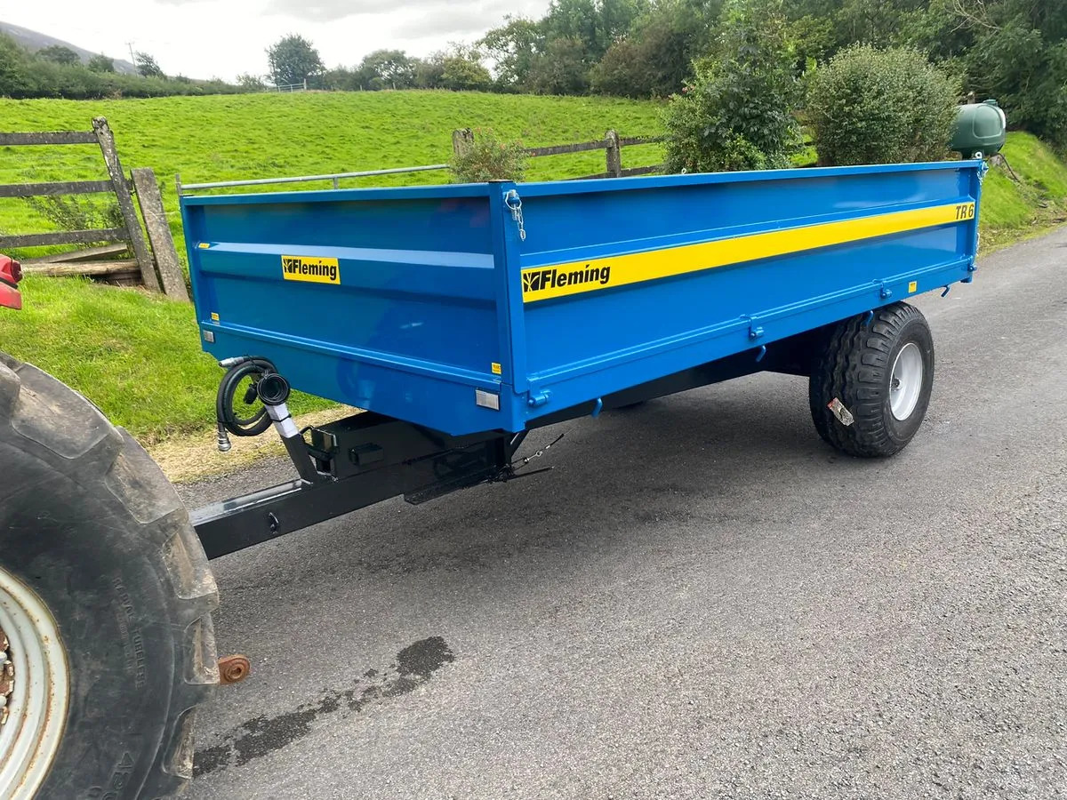 New Fleming 12X7 Tipping Trailer - Tipvogn påhængsvogn: billede 1 New Fleming 12X7 Tipping Trailer - Tipvogn påhængsvogn: billede 1