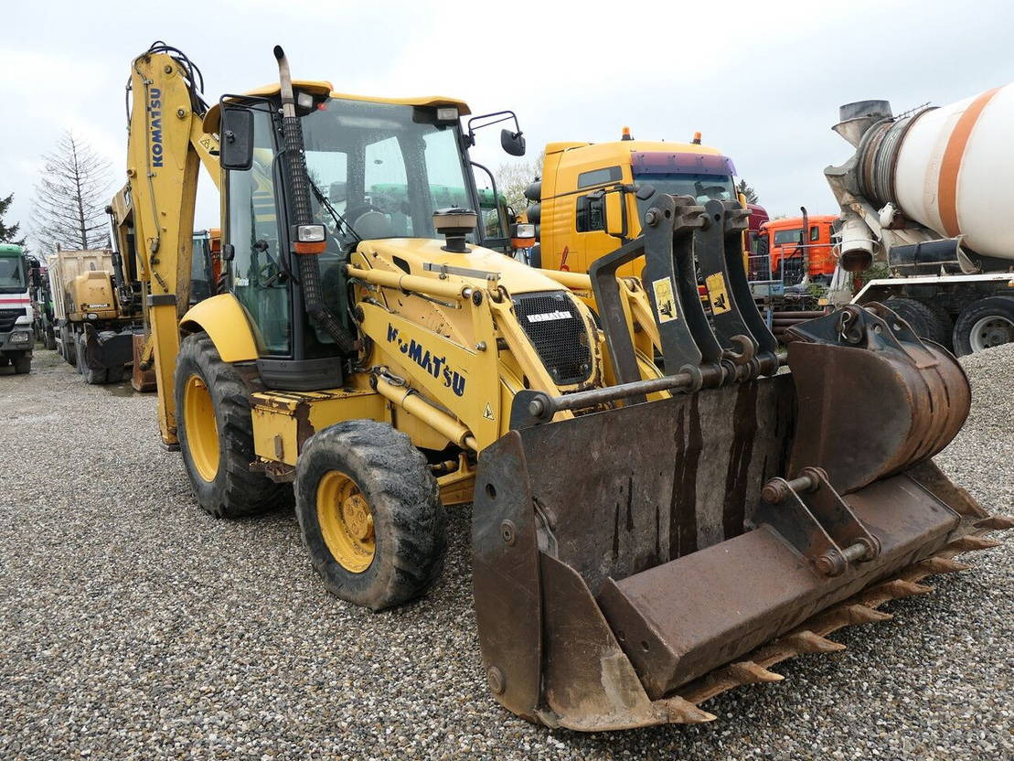 Komatsu WB 97-5 - Gravelæssemaskine: billede 3 Komatsu WB 97-5 - Gravelæssemaskine: billede 3