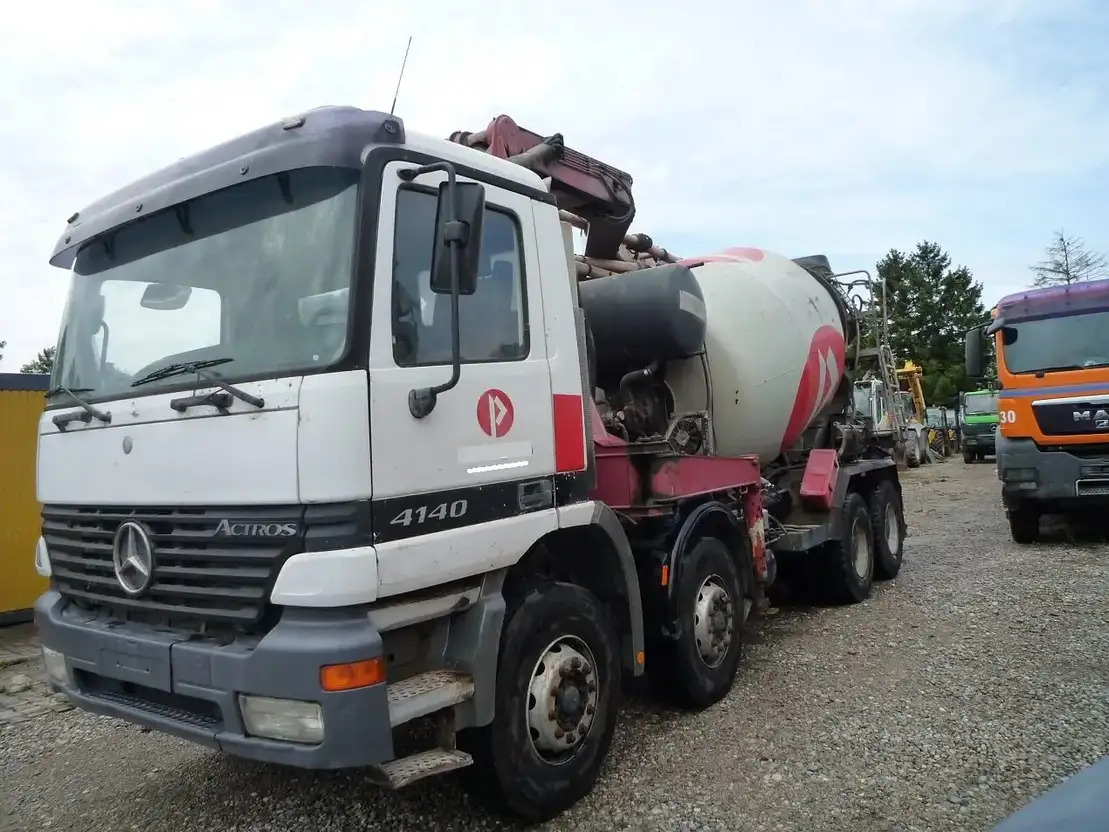 Mercedes-Benz Actros 4141  - Betonbil med pumpe: billede 4 Mercedes-Benz Actros 4141  - Betonbil med pumpe: billede 4