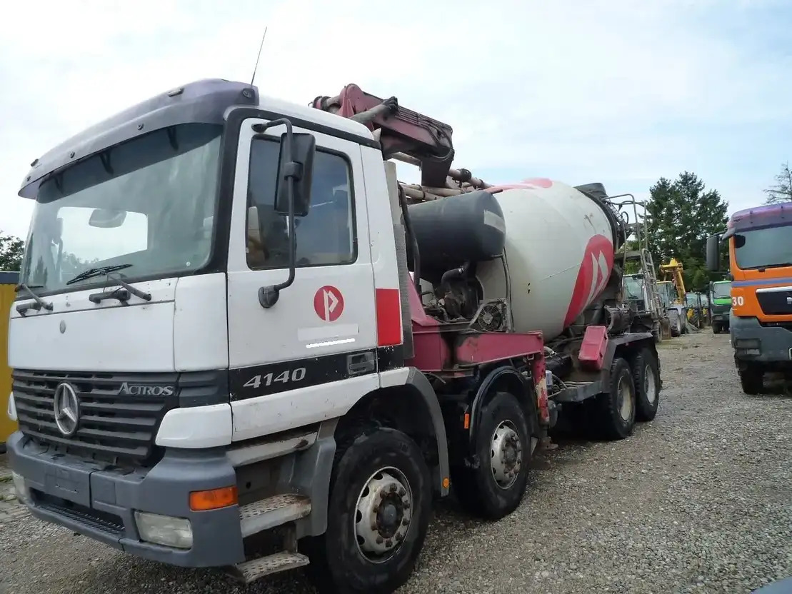Mercedes-Benz Actros 4141  - Betonbil med pumpe: billede 5 Mercedes-Benz Actros 4141  - Betonbil med pumpe: billede 5