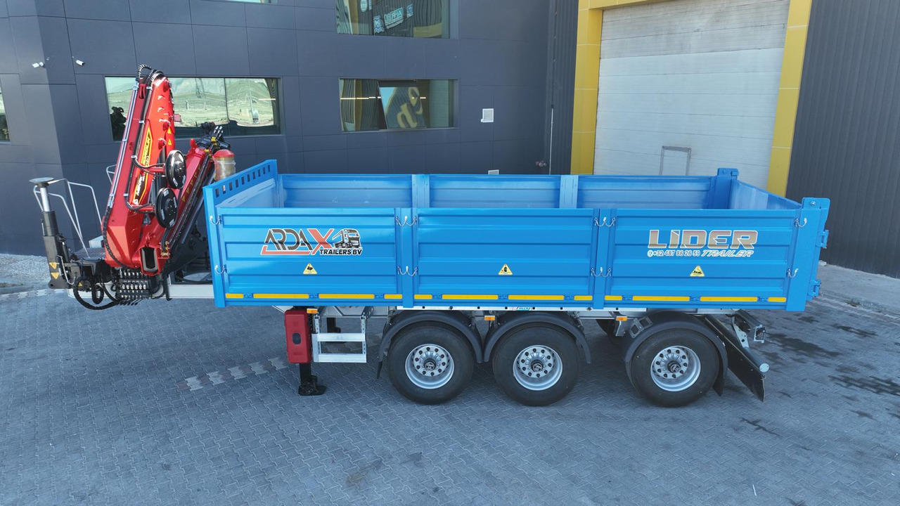 LIDER 2025 MODELS YEAR NEW (MANUFACTURER COMPANY LIDER TRAILER & TANKER - Tipvogn sættevogn: billede 1 LIDER 2025 MODELS YEAR NEW (MANUFACTURER COMPANY LIDER TRAILER & TANKER - Tipvogn sættevogn: billede 1