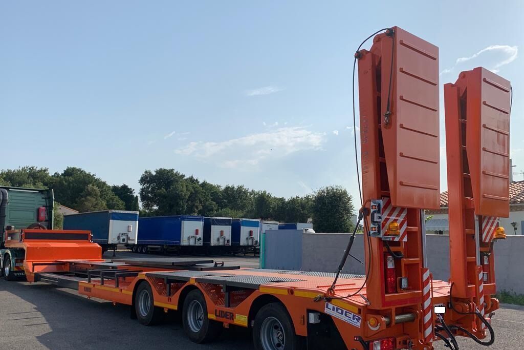 LIDER 2025 YEAR NEW LOWBED TRAILER FOR SALE (MANUFACTURER COMPANY) - Nedbygget platform sættevogn: billede 4 LIDER 2025 YEAR NEW LOWBED TRAILER FOR SALE (MANUFACTURER COMPANY) - Nedbygget platform sættevogn: billede 4