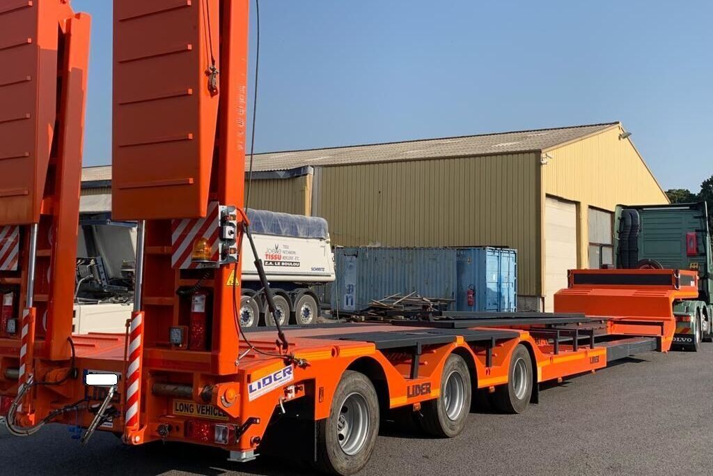 LIDER 2025 YEAR NEW LOWBED TRAILER FOR SALE (MANUFACTURER COMPANY) - Nedbygget platform sættevogn: billede 1 LIDER 2025 YEAR NEW LOWBED TRAILER FOR SALE (MANUFACTURER COMPANY) - Nedbygget platform sættevogn: billede 1