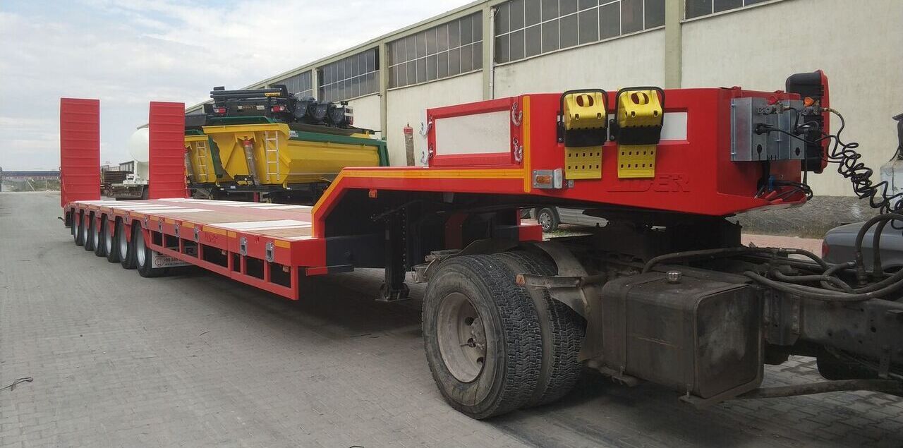 LIDER 2025 model 150 Tons capacity Lowbed semi trailer - Nedbygget platform sættevogn: billede 3 LIDER 2025 model 150 Tons capacity Lowbed semi trailer - Nedbygget platform sættevogn: billede 3
