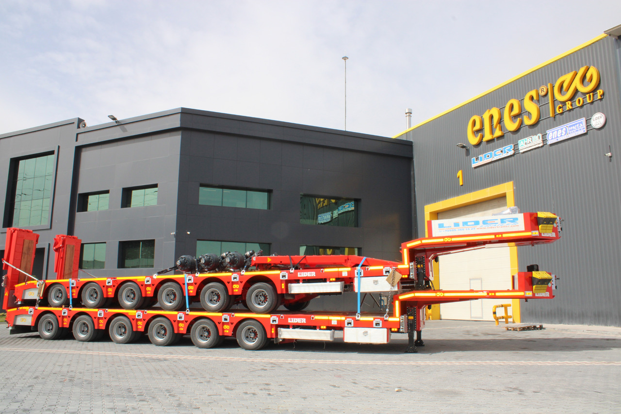 LIDER 2025 model 150 Tons capacity Lowbed semi trailer - Nedbygget platform sættevogn: billede 4 LIDER 2025 model 150 Tons capacity Lowbed semi trailer - Nedbygget platform sættevogn: billede 4