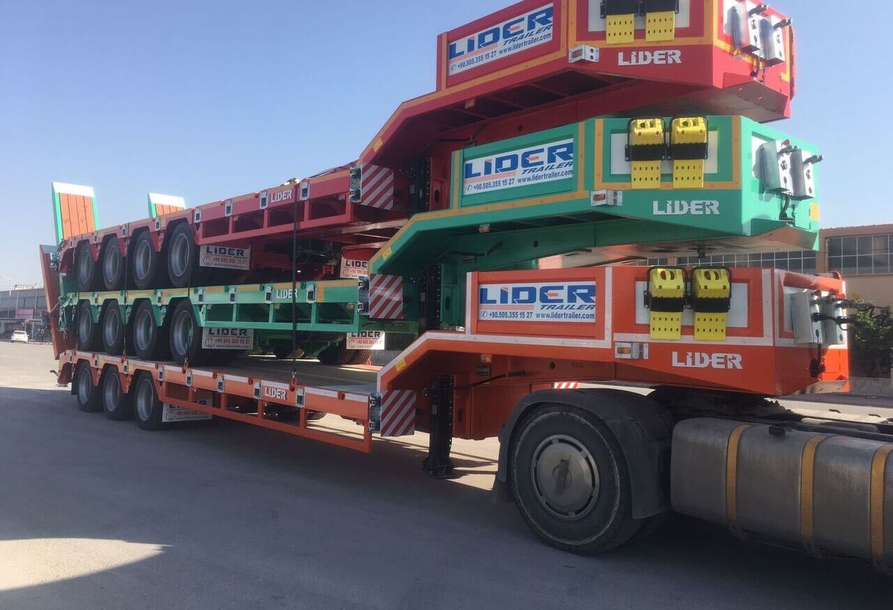 LIDER TRAILER -ENES GROUP NEW remorque surbaissée 2024 YEAR (MANUFACTURER COMPANY) - Nedbygget platform sættevogn: billede 1 LIDER TRAILER -ENES GROUP NEW remorque surbaissée 2024 YEAR (MANUFACTURER COMPANY) - Nedbygget platform sættevogn: billede 1