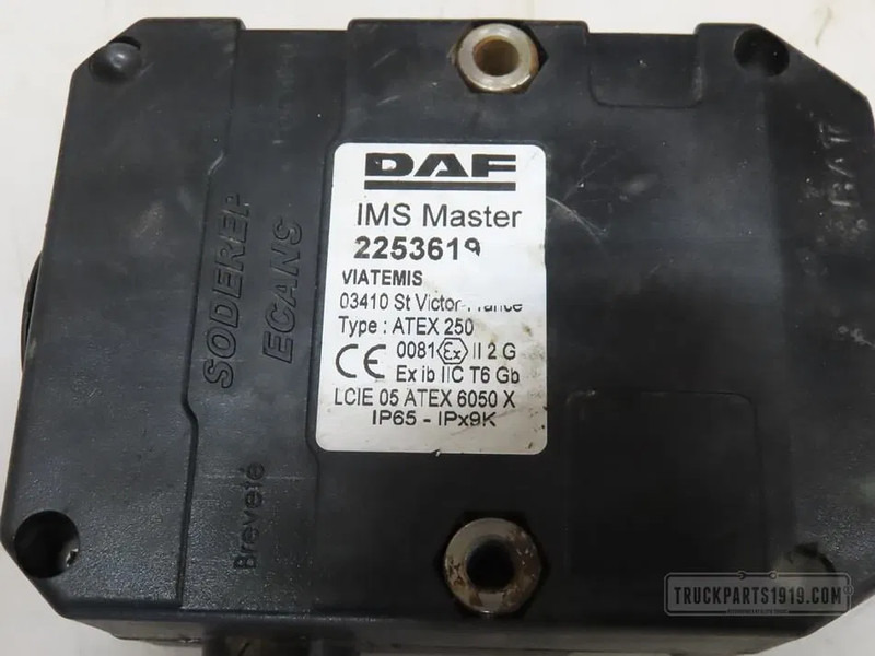 DAF 2253619 Elektronische Hoofdschakelaar - Kontrol blok for Lastbil: billede 2 DAF 2253619 Elektronische Hoofdschakelaar - Kontrol blok for Lastbil: billede 2