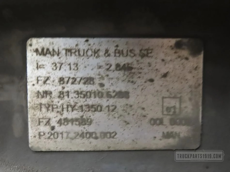 MAN Axle & Steering Parts Differentieel R=2.850 - Differentialtandhjul for Lastbil: billede 3 MAN Axle & Steering Parts Differentieel R=2.850 - Differentialtandhjul for Lastbil: billede 3
