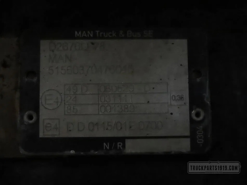 MAN Motor D2676LF78 Euro6 - Motor for Lastbil: billede 3 MAN Motor D2676LF78 Euro6 - Motor for Lastbil: billede 3