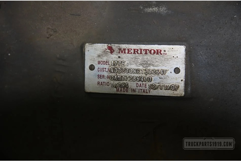 Meritor Axle & Steering Parts Iveco Stralis Achteras Used - Aksel og reservedele for Lastbil: billede 1 Meritor Axle & Steering Parts Iveco Stralis Achteras Used - Aksel og reservedele for Lastbil: billede 1