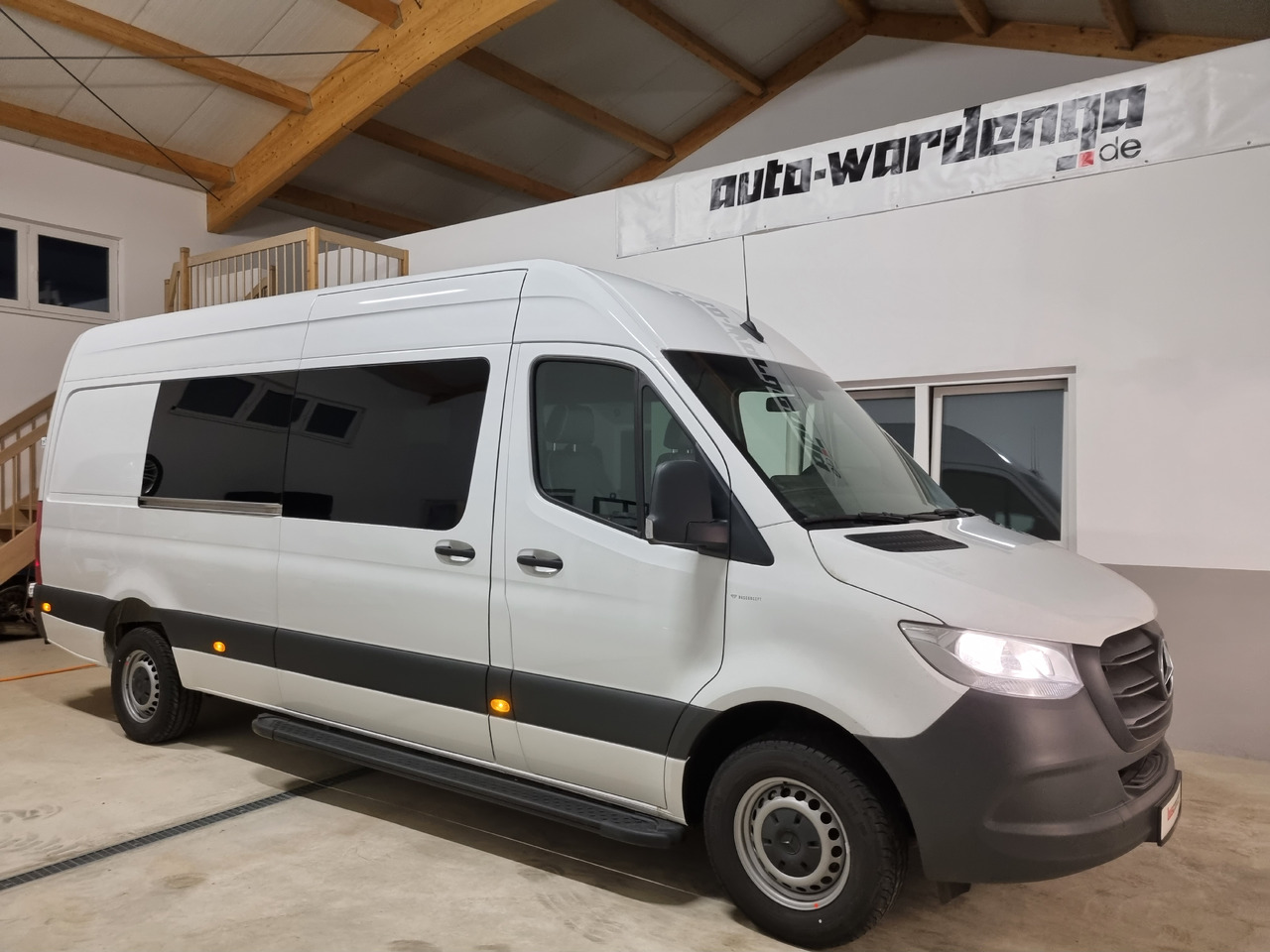 Ny Mandskabsbil Mercedes 319 L3H2 9-Sitzer: billede 7