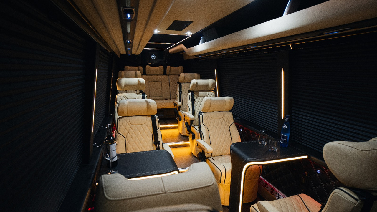 Mercedes Sprinter 519 Busconcept VIP 13 Sitze - Minibus, Persontransport: billede 1 Mercedes Sprinter 519 Busconcept VIP 13 Sitze - Minibus, Persontransport: billede 1