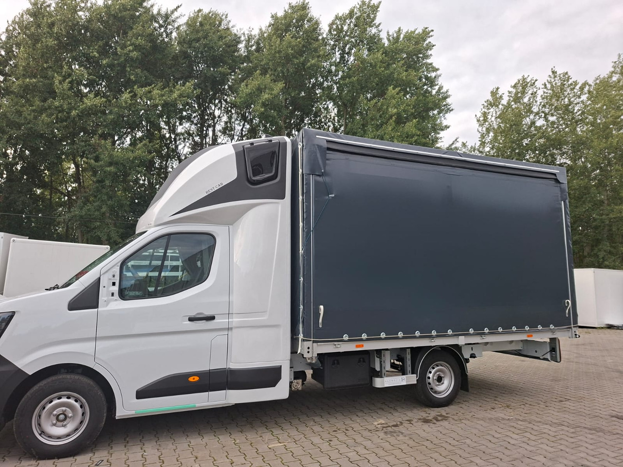 Renault Master 8PAL Double Cab - Varebil med presenning, Mandskabsbil: billede 3 Renault Master 8PAL Double Cab - Varebil med presenning, Mandskabsbil: billede 3