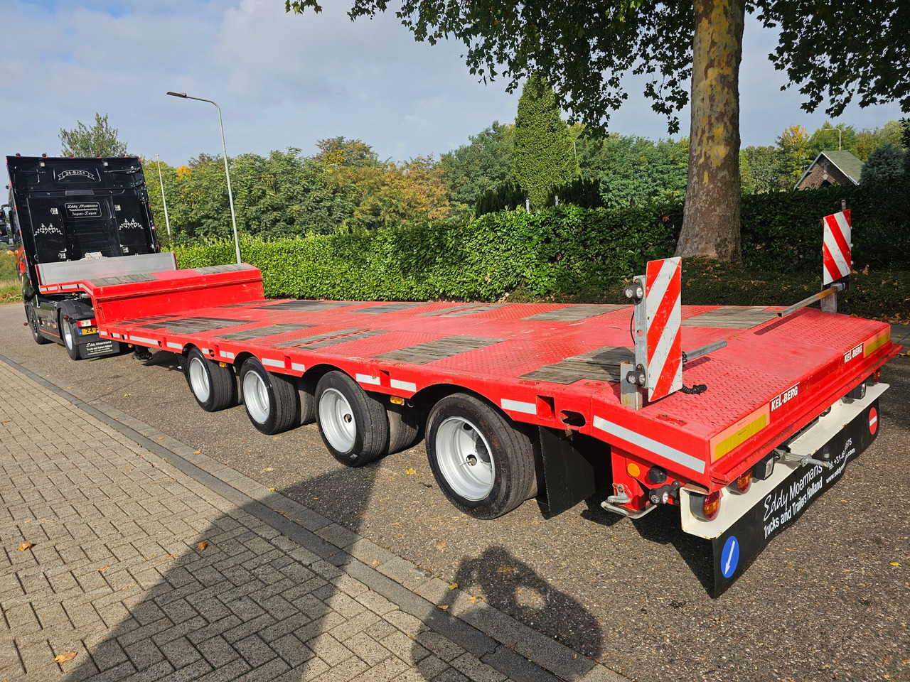 Kel-berg E50 S4 Telescopic - Nedbygget platform sættevogn: billede 4 Kel-berg E50 S4 Telescopic - Nedbygget platform sættevogn: billede 4