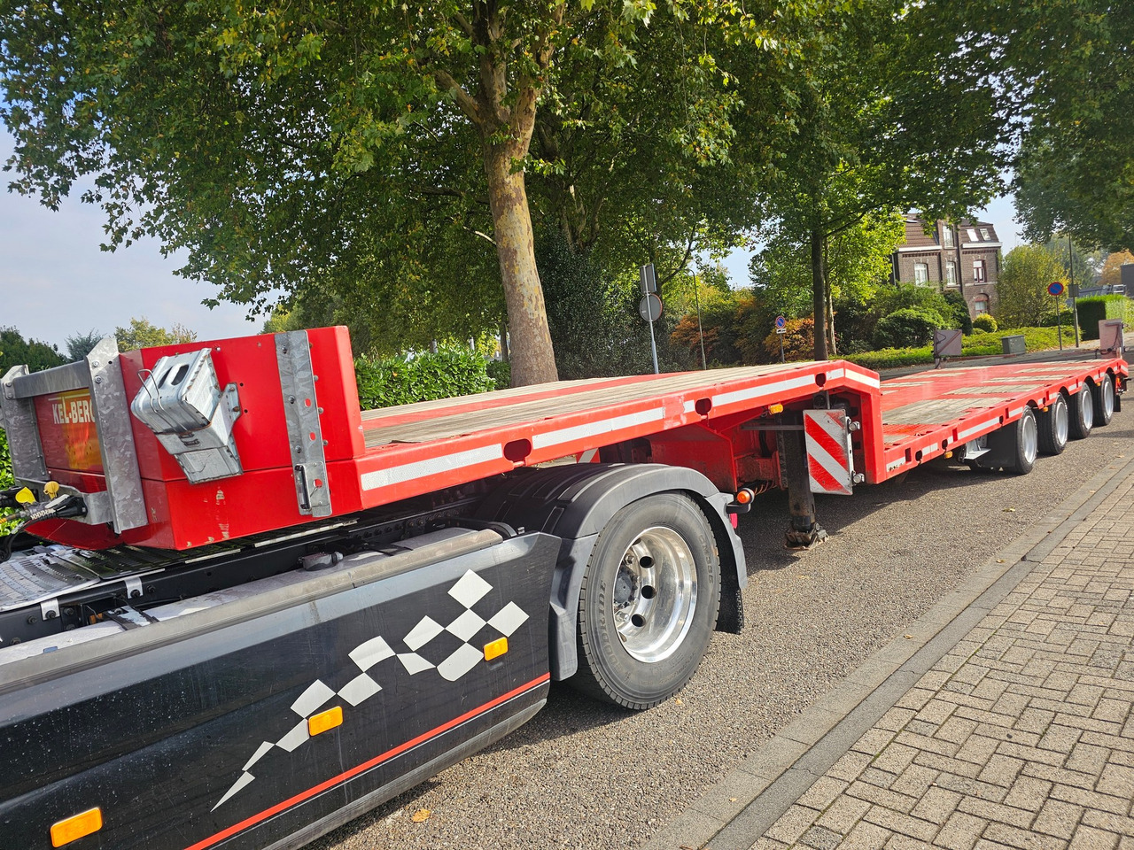 Kel-berg E50 S4 Telescopic - Nedbygget platform sættevogn: billede 5 Kel-berg E50 S4 Telescopic - Nedbygget platform sættevogn: billede 5