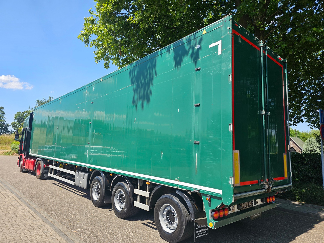 Knapen K200 With Steering Axle - Walking floor sættevogn: billede 2 Knapen K200 With Steering Axle - Walking floor sættevogn: billede 2