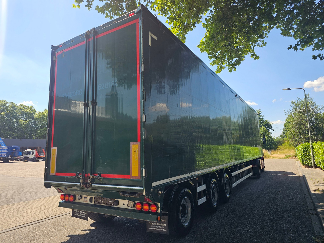 Knapen K200 With Steering Axle - Walking floor sættevogn: billede 4 Knapen K200 With Steering Axle - Walking floor sættevogn: billede 4