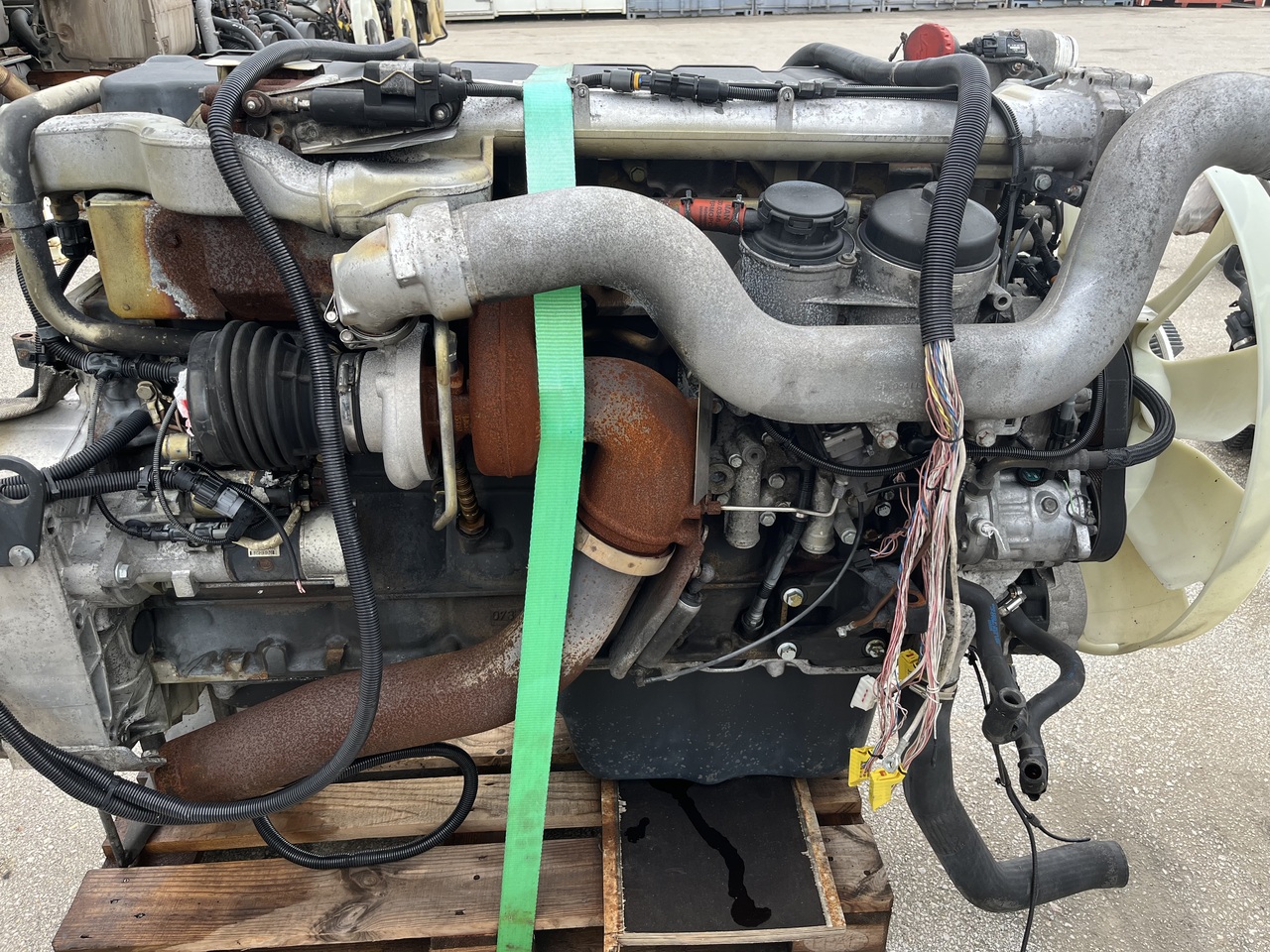 ENGINE MAN TGA D2066 LF01 430PS EURO 3 WITH PRETARDER - Motor og reservedele for Lastbil: billede 5 ENGINE MAN TGA D2066 LF01 430PS EURO 3 WITH PRETARDER - Motor og reservedele for Lastbil: billede 5