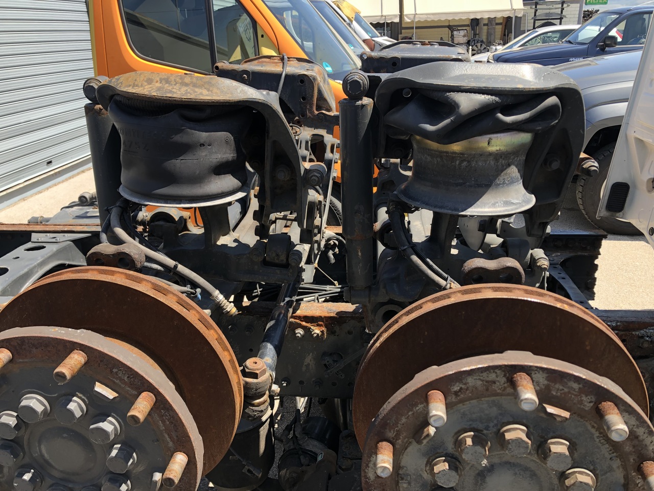 Bagaksel REAR DRIVING AXLE ACTROS MP4 6X4: billede 6