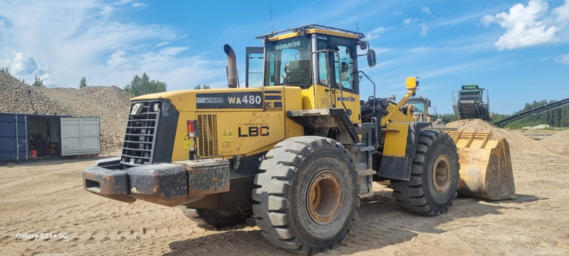 Komatsu WA480-5 - Gummihjulslæsser: billede 4 Komatsu WA480-5 - Gummihjulslæsser: billede 4