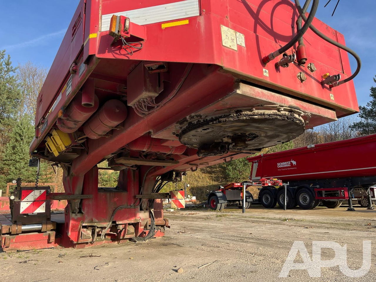 Nedbygget platform sættevogn Goldhofer STZ-VL4-46/80: billede 11 Nedbygget platform sættevogn Goldhofer STZ-VL4-46/80: billede 11