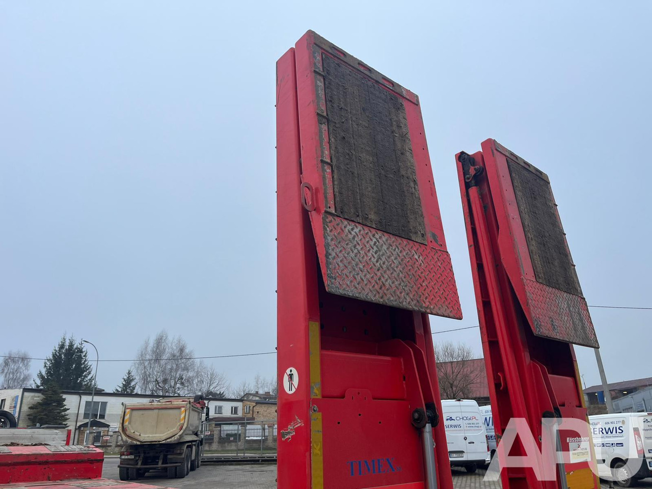 Kaessbohrer STZ-VH3 - Nedbygget platform sættevogn: billede 2 Kaessbohrer STZ-VH3 - Nedbygget platform sættevogn: billede 2