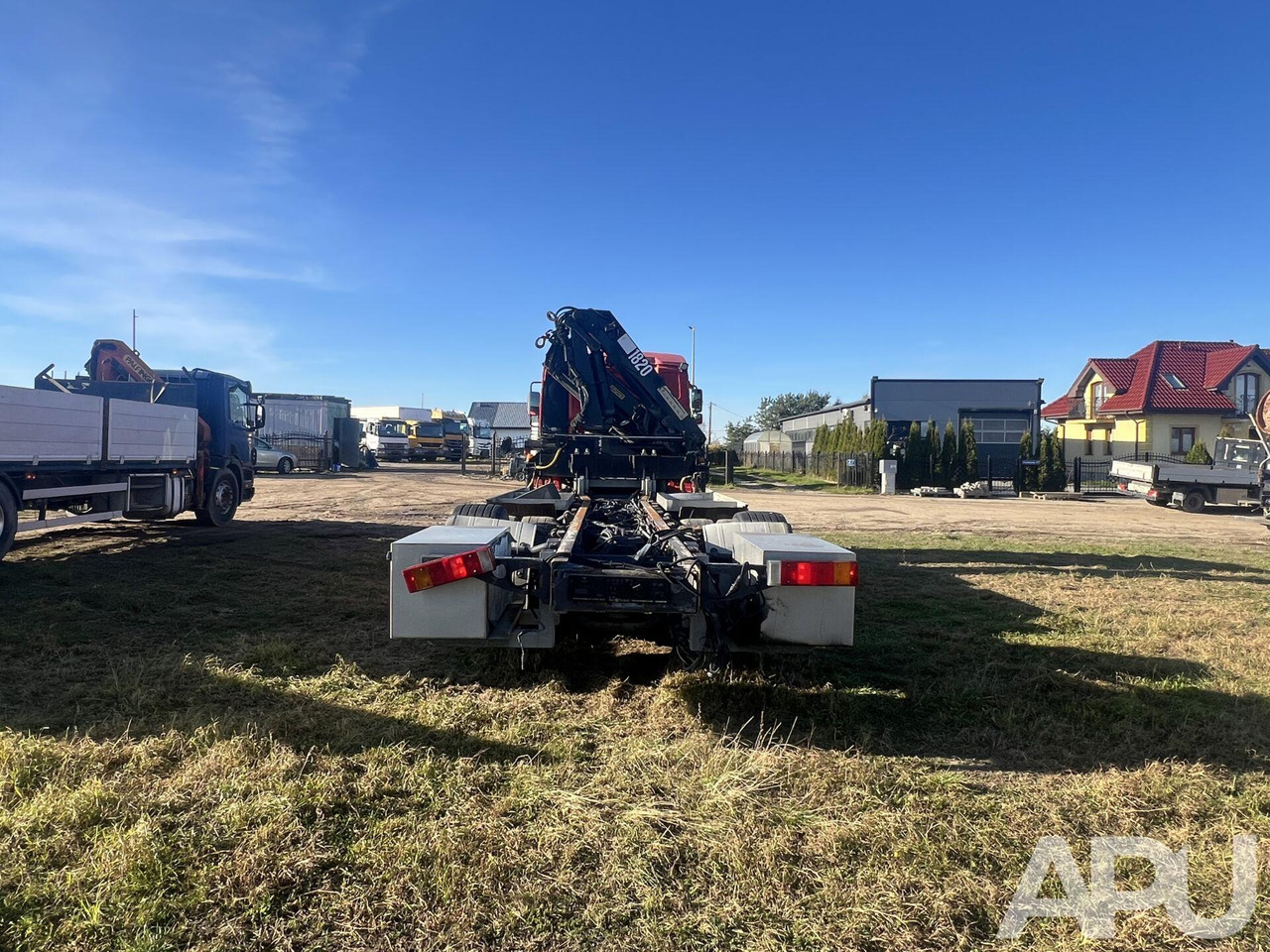 MAN 26.312 - Lastbil chassis, Lastbil med kran: billede 4 MAN 26.312 - Lastbil chassis, Lastbil med kran: billede 4