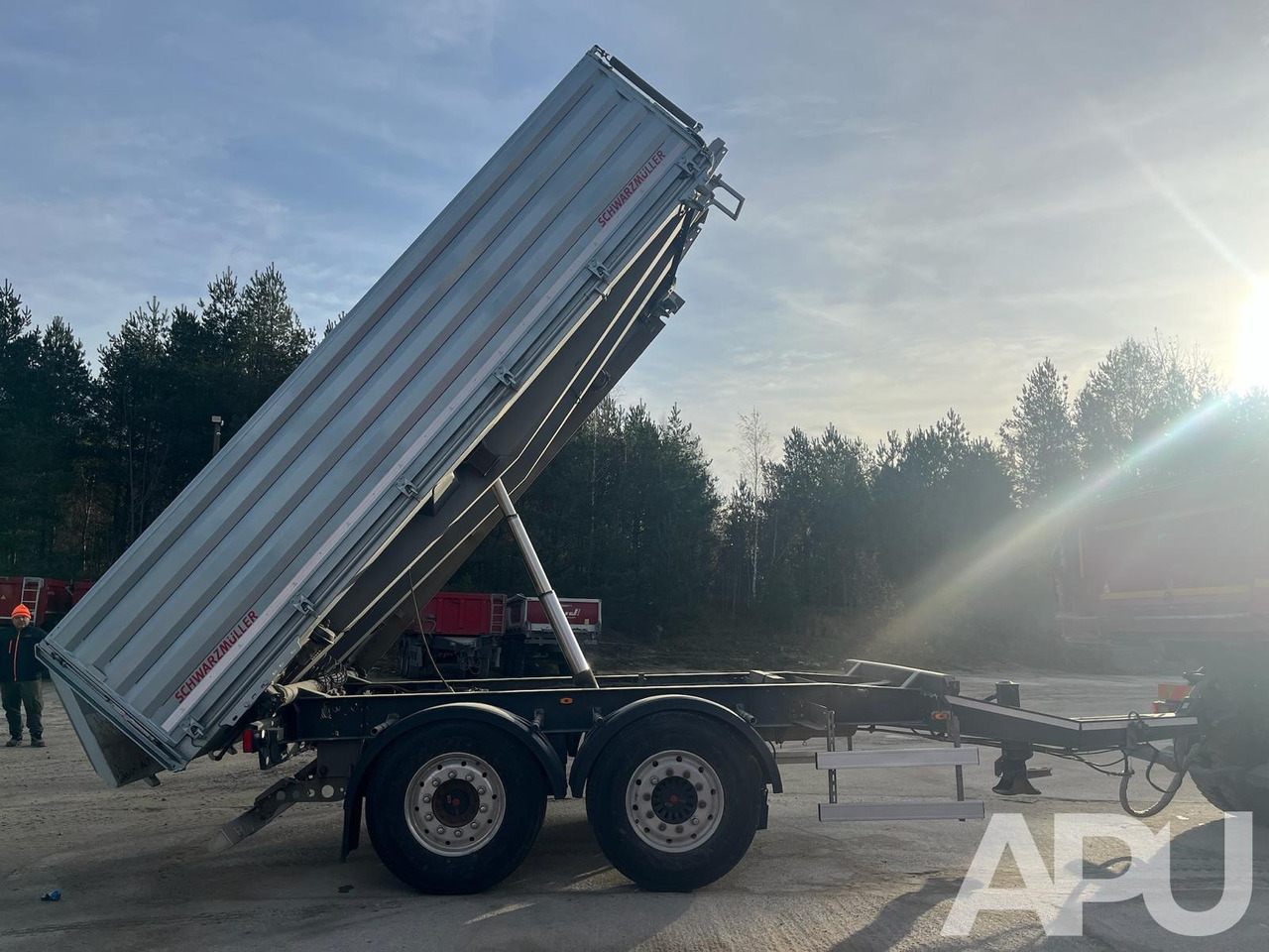PRZYCZEPA SCHWARZMÜLLER - Tipvogn påhængsvogn: billede 2 PRZYCZEPA SCHWARZMÜLLER - Tipvogn påhængsvogn: billede 2