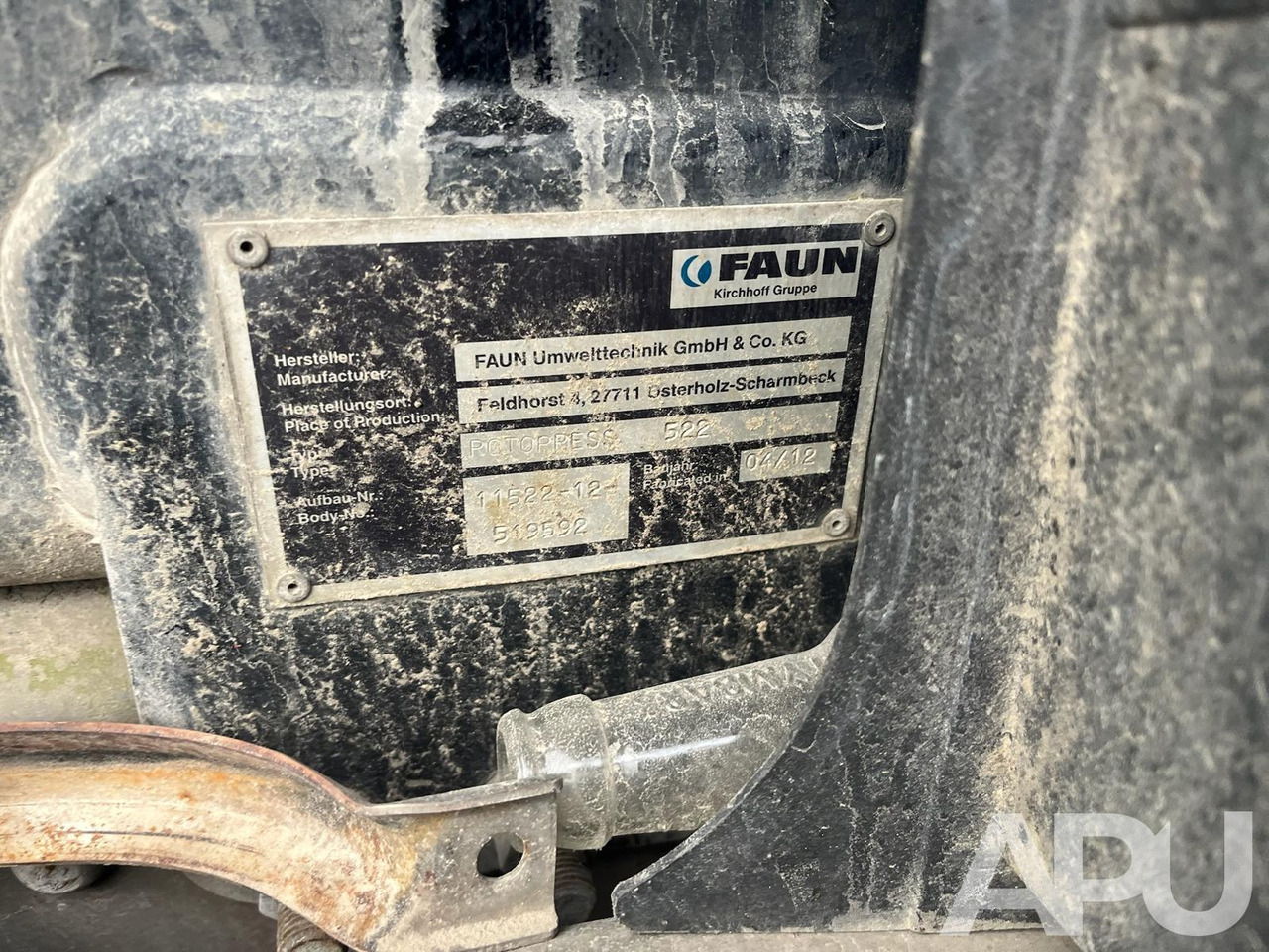 Zabudowa do odbioru odpadów – Faun Rotopress 522 - Utility/ Speciel maskine, Anhænger: billede 4 Zabudowa do odbioru odpadów – Faun Rotopress 522 - Utility/ Speciel maskine, Anhænger: billede 4