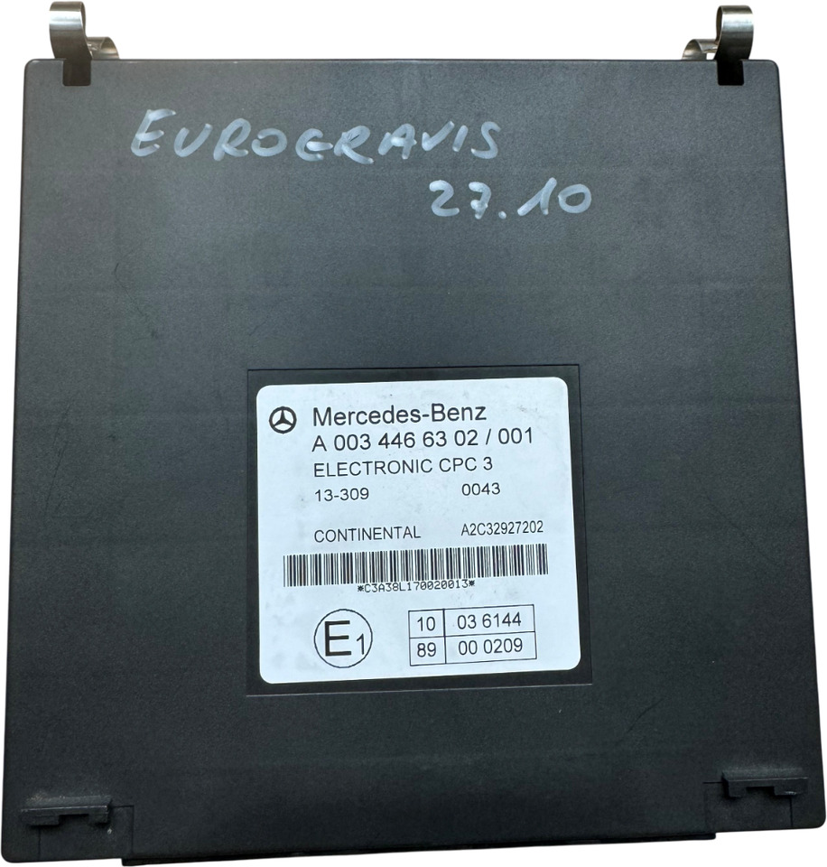 CPC3 ECU MB MP4 GEREVISEERD + BORG 0034466302 - Kontrol blok for Lastbil: billede 1 CPC3 ECU MB MP4 GEREVISEERD + BORG 0034466302 - Kontrol blok for Lastbil: billede 1