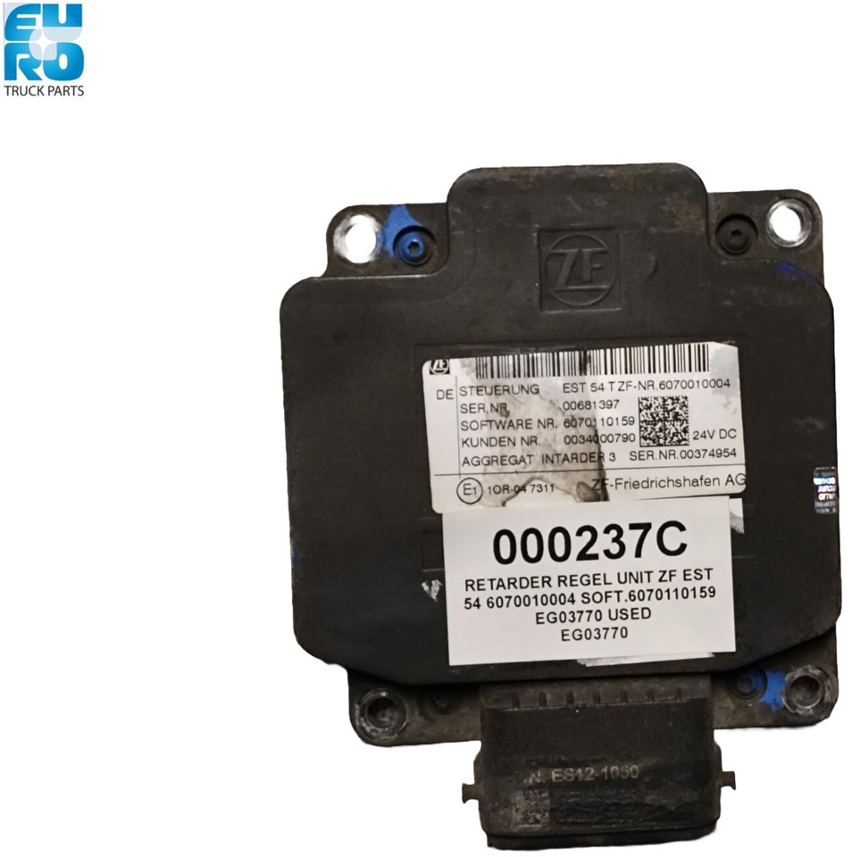 RETARDER REGEL UNIT ZF EST 54 6070010004 SOFT.6070110159 EG03770 USED 000237C - Transmission for Lastbil: billede 1 RETARDER REGEL UNIT ZF EST 54 6070010004 SOFT.6070110159 EG03770 USED 000237C - Transmission for Lastbil: billede 1