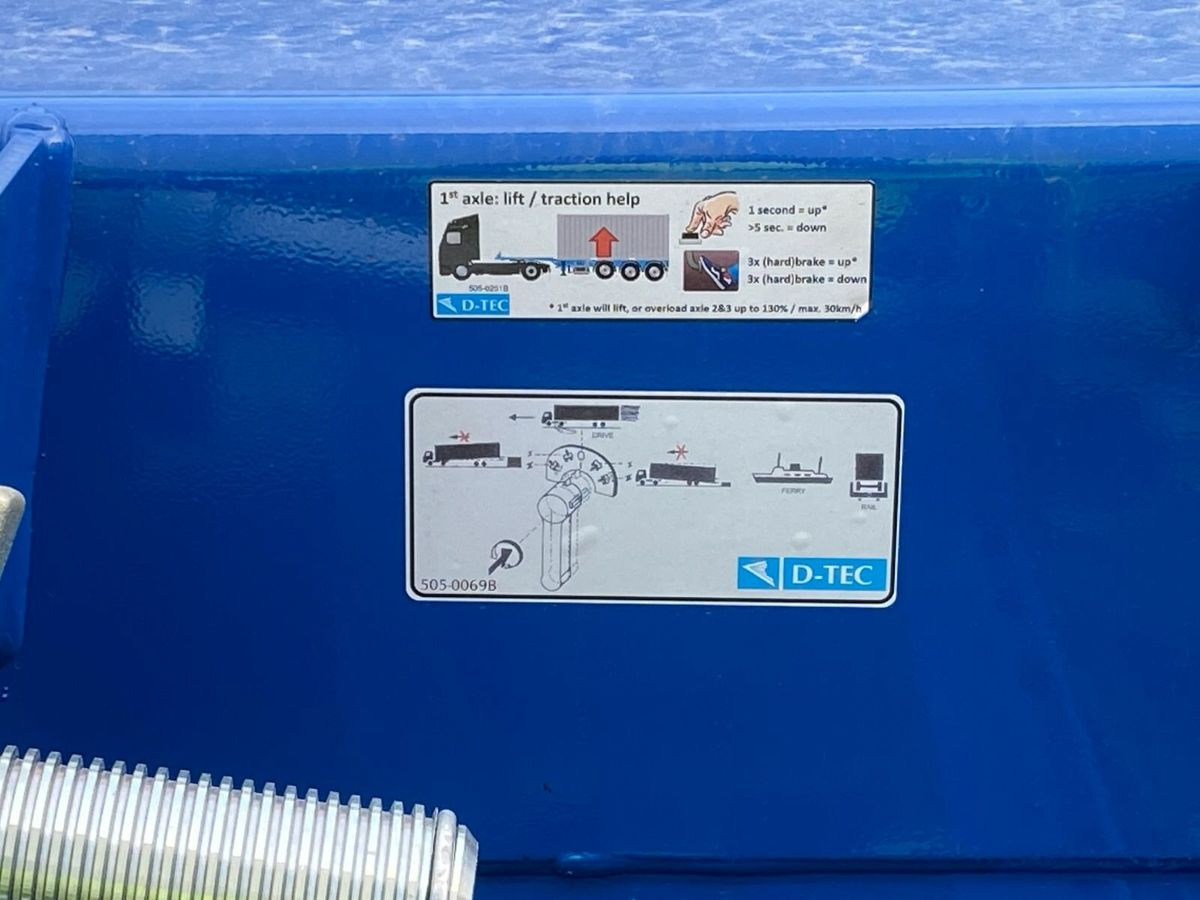 New D-TEC CONTAINER CHASSIS PM-3-SSliding - Containerbil/ Veksellad påhængsvogn: billede 4 New D-TEC CONTAINER CHASSIS PM-3-SSliding - Containerbil/ Veksellad påhængsvogn: billede 4