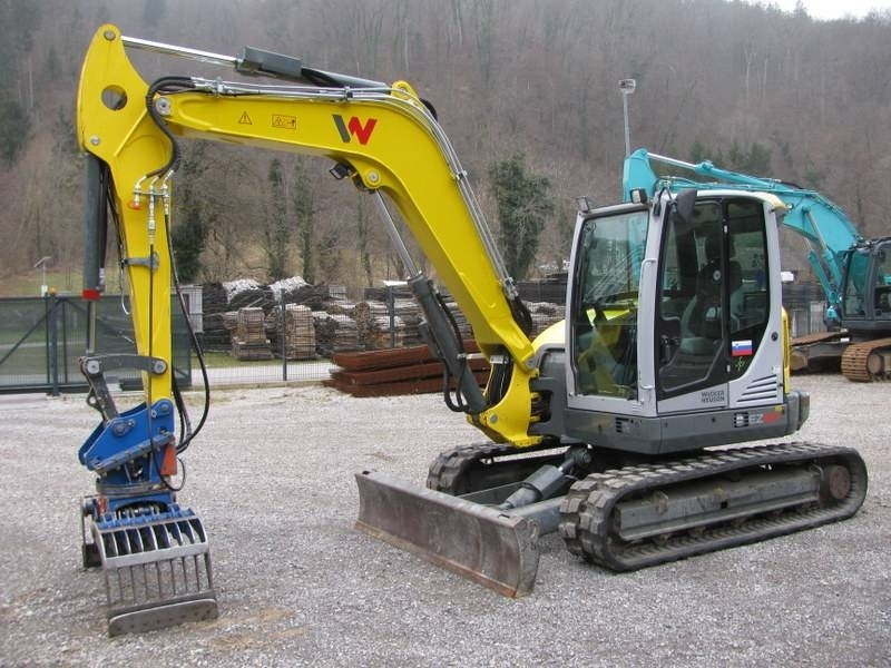 Wacker Neuson EZ 80 POWERTILLT + grajfer - Minigravemaskine: billede 1 Wacker Neuson EZ 80 POWERTILLT + grajfer - Minigravemaskine: billede 1