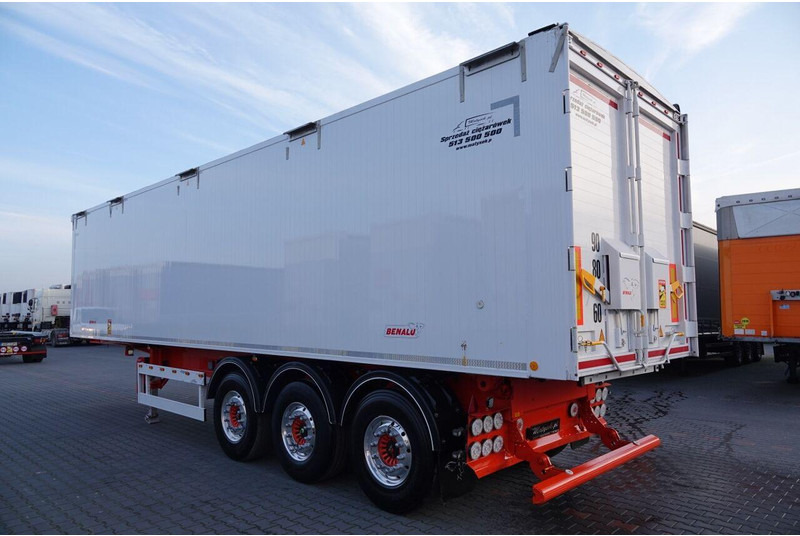 Benalu WYWROTKA 62 m3 / WAGA : 5900 KG / 2021 ROK - Tipvogn sættevogn: billede 4 Benalu WYWROTKA 62 m3 / WAGA : 5900 KG / 2021 ROK - Tipvogn sættevogn: billede 4