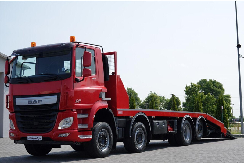 DAF CF 460 / 8x2/ LAWETA / PLATFORMA / NAJAZDY HYDRAULICZNE / WYCIĄ - Bjærgningskøretøj: billede 1 DAF CF 460 / 8x2/ LAWETA / PLATFORMA / NAJAZDY HYDRAULICZNE / WYCIĄ - Bjærgningskøretøj: billede 1