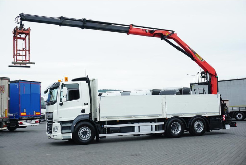 DAF CF / 480 / 6 X 2 / SKRZYNIOWY + HDS / PALFINGER PK 22 001L / OŚ - Lastbil med lad, Lastbil med kran: billede 4 DAF CF / 480 / 6 X 2 / SKRZYNIOWY + HDS / PALFINGER PK 22 001L / OŚ - Lastbil med lad, Lastbil med kran: billede 4