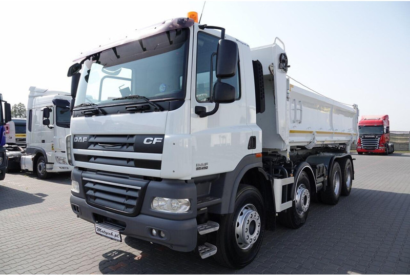 Tipvogn lastbil DAF CF 85.410 / 8X4 / WYWROTKA 2 STR / BORDMATIC / HYDROBURTA / SPRO: billede 18