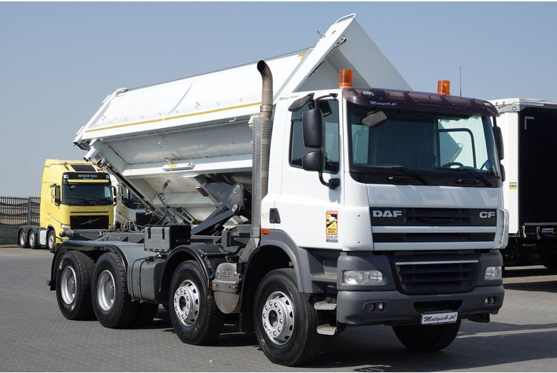 Tipvogn lastbil DAF CF 85.410 / 8X4 / WYWROTKA 2 STR / BORDMATIC / HYDROBURTA / SPRO: billede 16