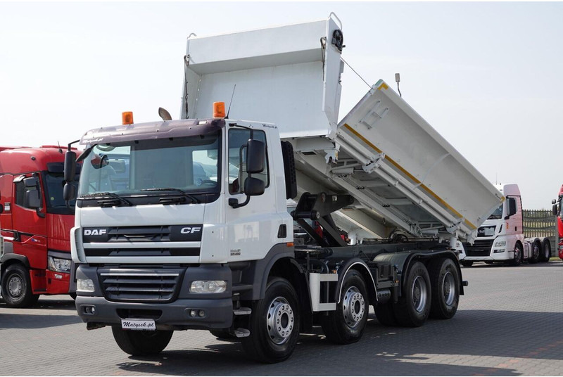 DAF CF 85.410 / 8X4 / WYWROTKA 2 STR / BORDMATIC / HYDROBURTA / SPRO - Tipvogn lastbil: billede 1 DAF CF 85.410 / 8X4 / WYWROTKA 2 STR / BORDMATIC / HYDROBURTA / SPRO - Tipvogn lastbil: billede 1