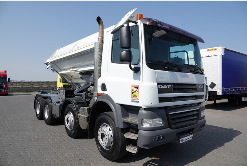 Tipvogn lastbil DAF CF 85.410 / 8X4 / WYWROTKA 2 STR / BORDMATIC / HYDROBURTA / SPRO: billede 15