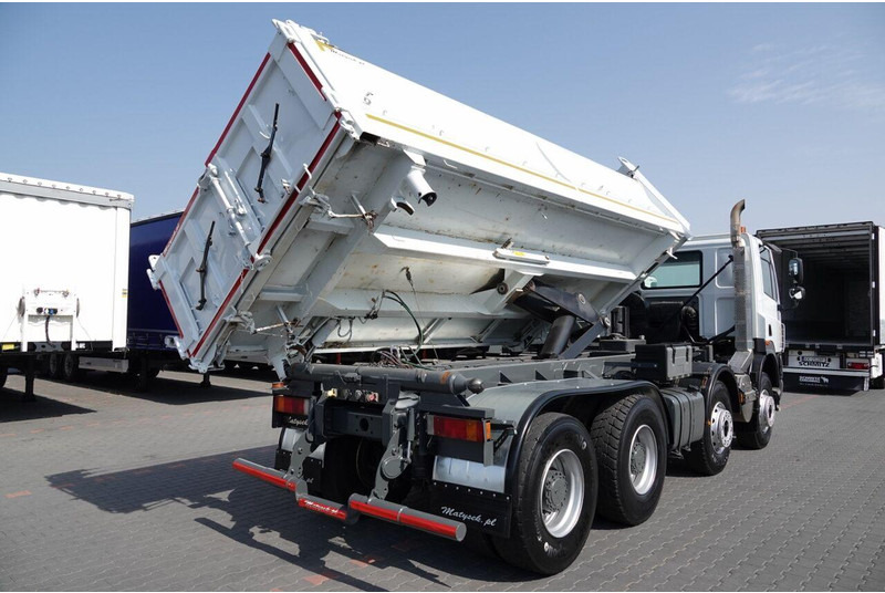 Tipvogn lastbil DAF CF 85.410 / 8X4 / WYWROTKA 2 STR / BORDMATIC / HYDROBURTA / SPRO: billede 13