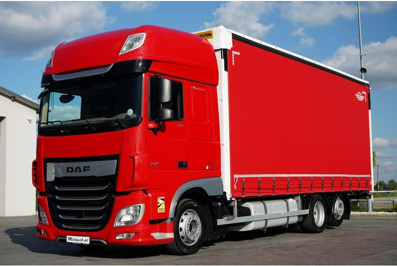 DAF XF 480 / SOLÓWKA / SSC / 6X2 / OŚ PODNOSZONA / WIELTON / PRZEJAZ - Lastbil med presenning: billede 1 DAF XF 480 / SOLÓWKA / SSC / 6X2 / OŚ PODNOSZONA / WIELTON / PRZEJAZ - Lastbil med presenning: billede 1
