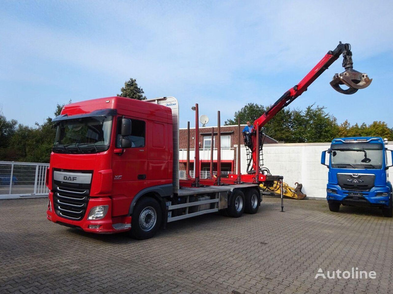 DAF XF 510 6x4 Crane EPSILON M120Z - Tømmerbil, Lastbil med kran: billede 3 DAF XF 510 6x4 Crane EPSILON M120Z - Tømmerbil, Lastbil med kran: billede 3